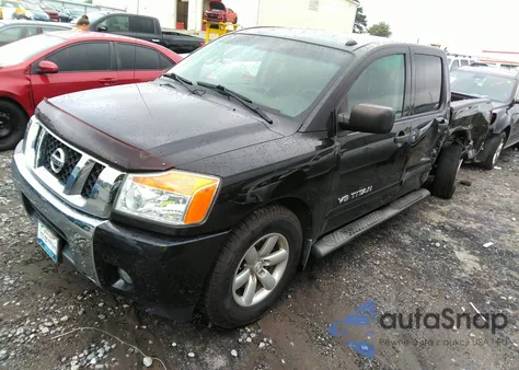2014 Nissan Titan Sv z USA, uszkodzony, nr VIN 1N6BA0ED0EN518120